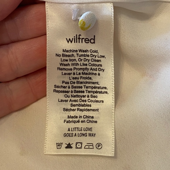 Aritzia Wilfred Effet Floral high halter neck Mini Dress 33471 - Picture 9 of 11